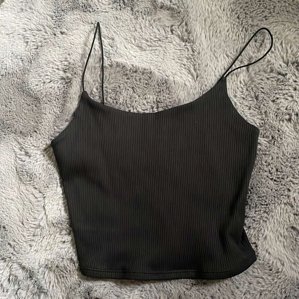 Garage cropped tank top Size Medium barely worn